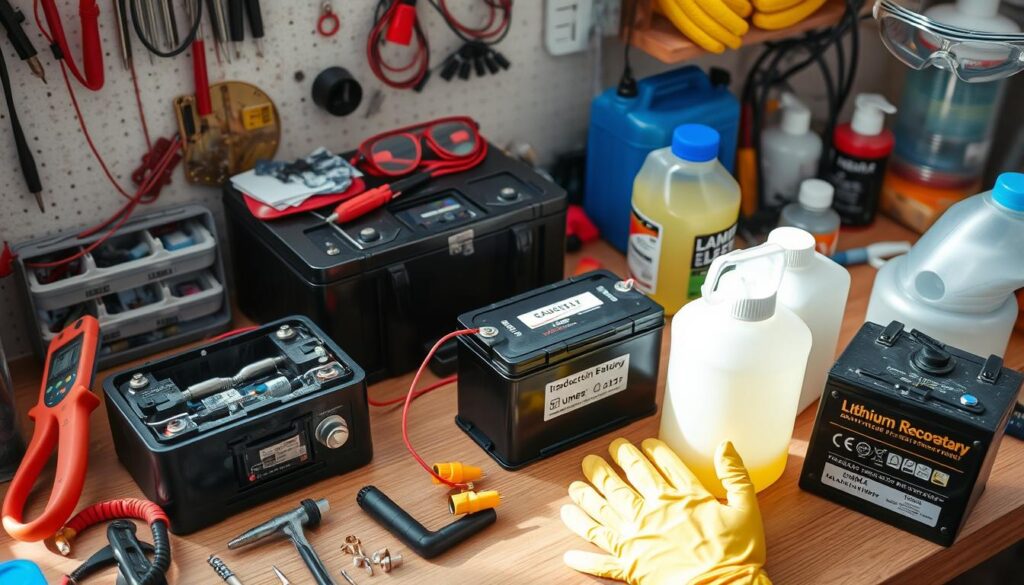 Common battery reconditioning techniques