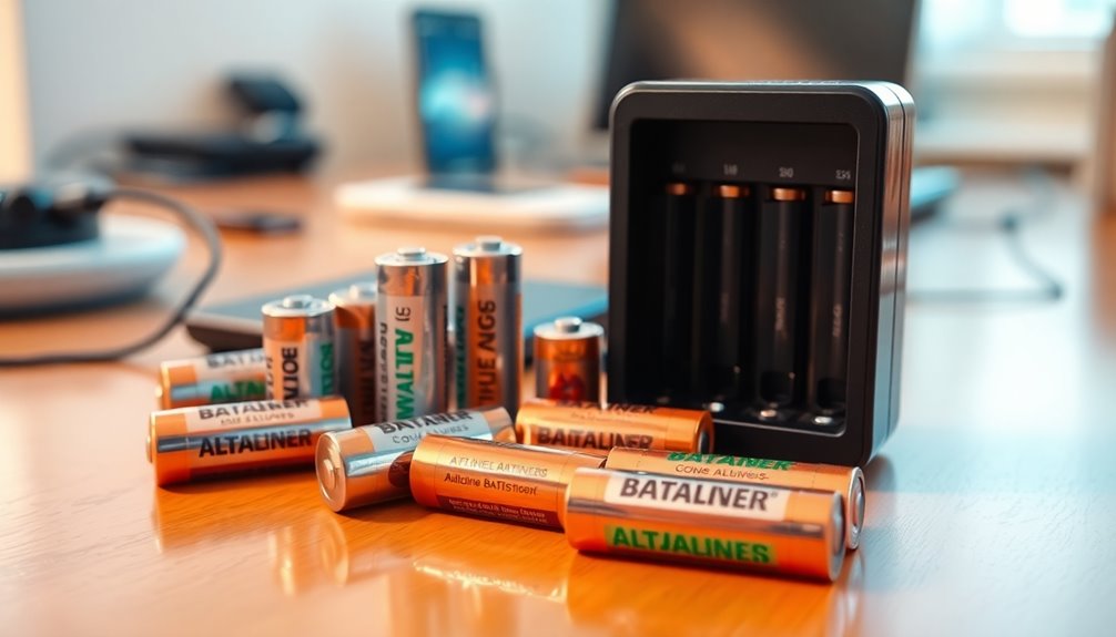 alkaline batteries are non rechargeable