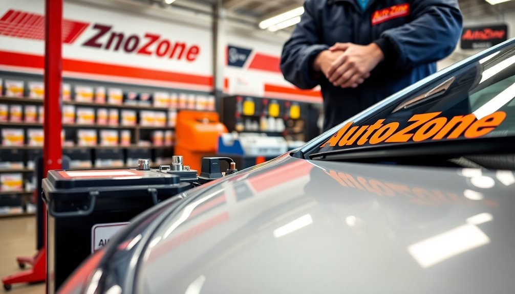 autozone battery replacement services