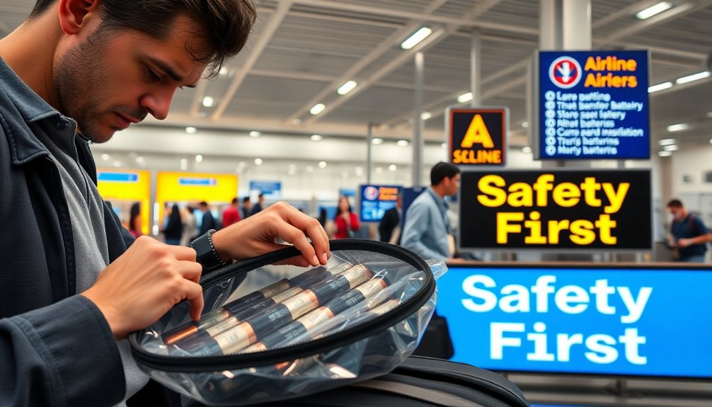 battery airport handling guidelines