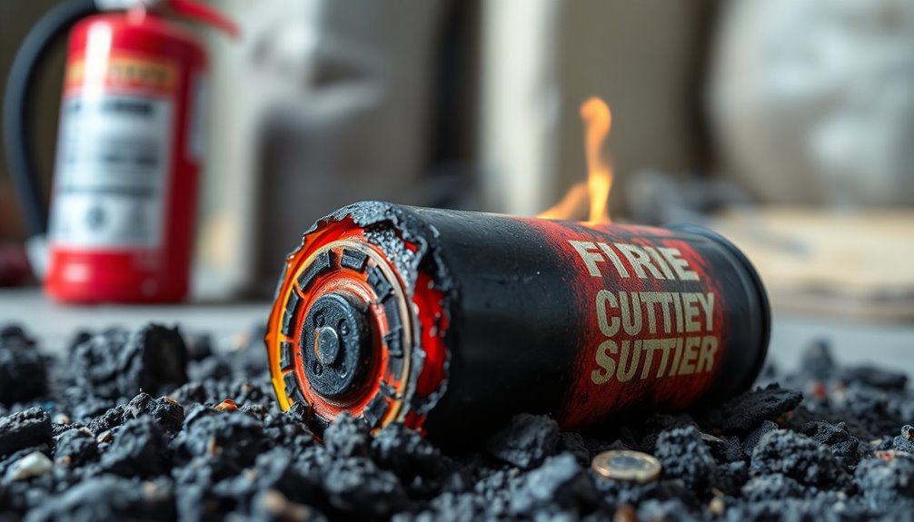 battery fire financial consequences