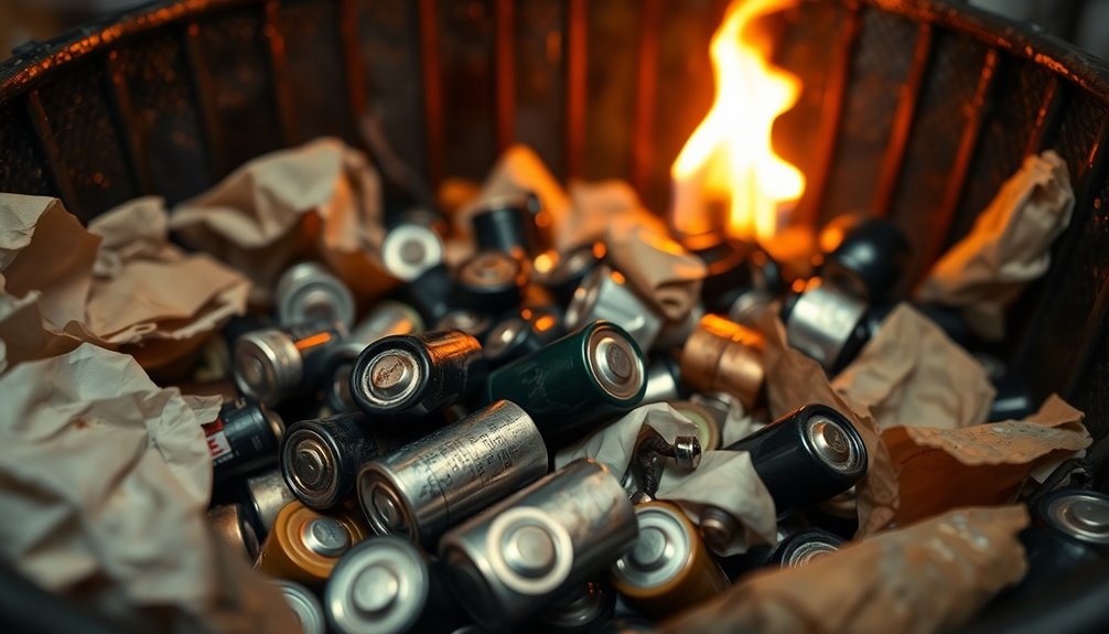 battery fire hazard concerns