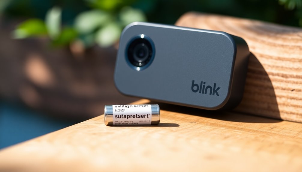 blink camera battery type