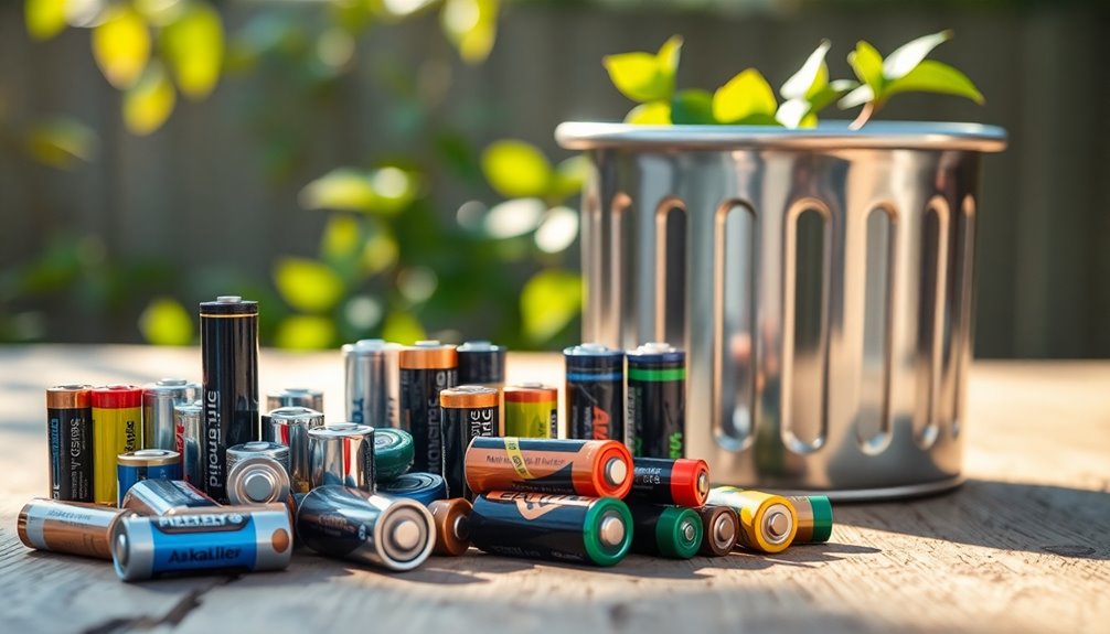 different kinds of batteries