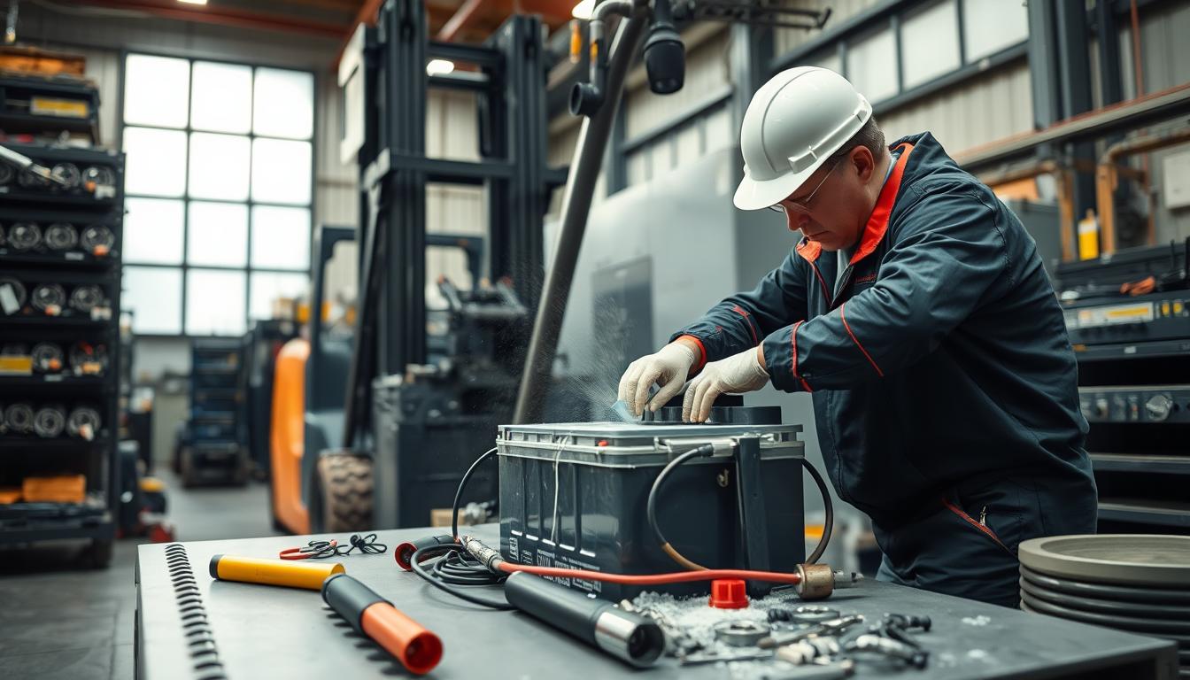 forklift battery reconditioning and maintenance