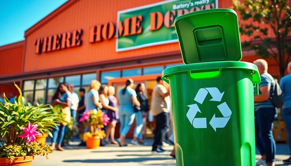 home depot battery recycling program