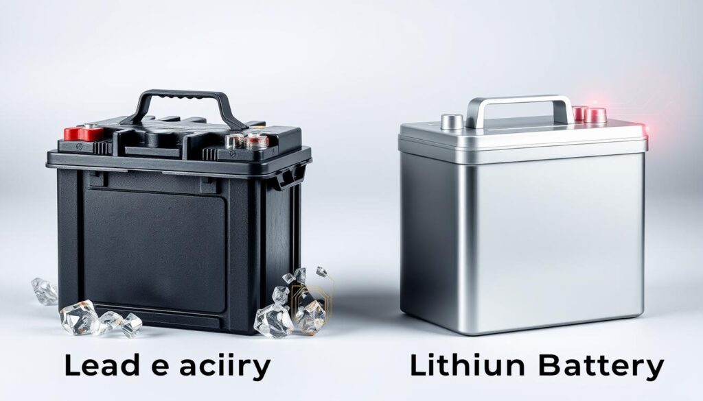 lead-acid vs. lithium-ion