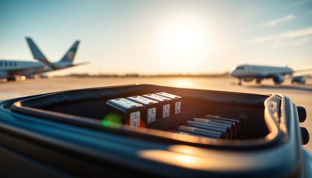 lithium batteries flight regulations