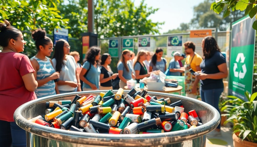 rechargeable battery recycling options