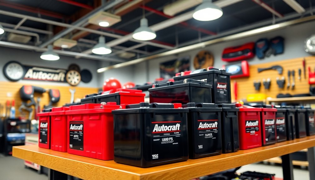 varieties of autocraft batteries