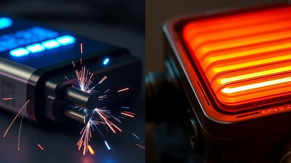 high versus low frequency