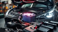 idling cannot recharge battery