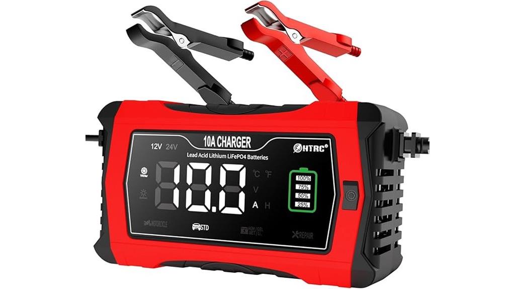 10 amp 12v 24v charger