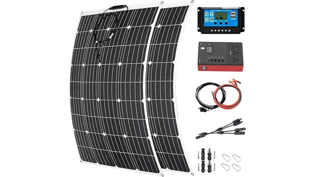 1200w solar kit with inverter