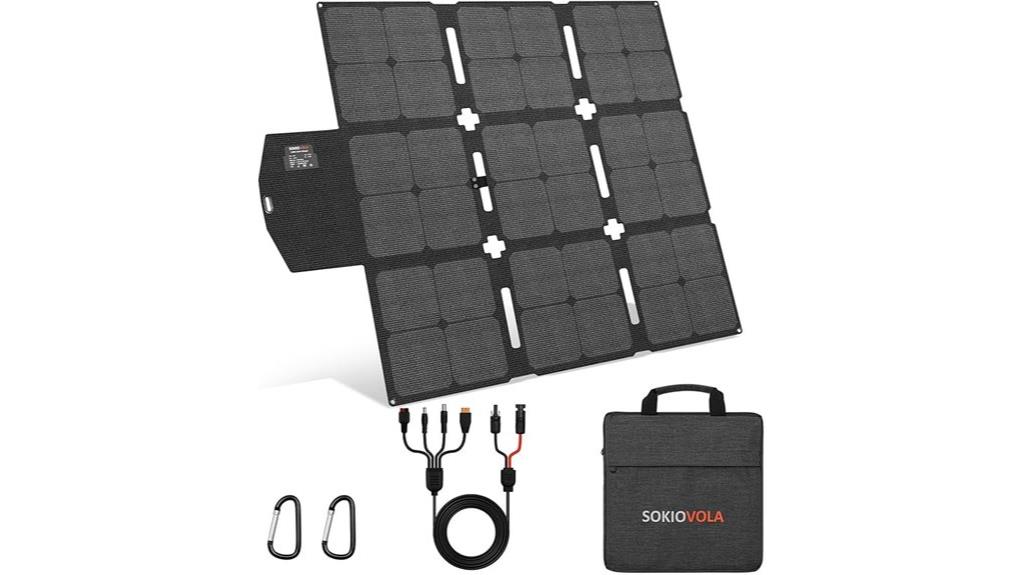 120w portable solar panel