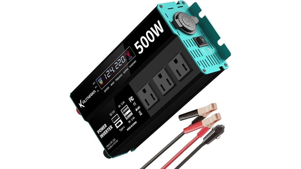 12v dc to 110v ac