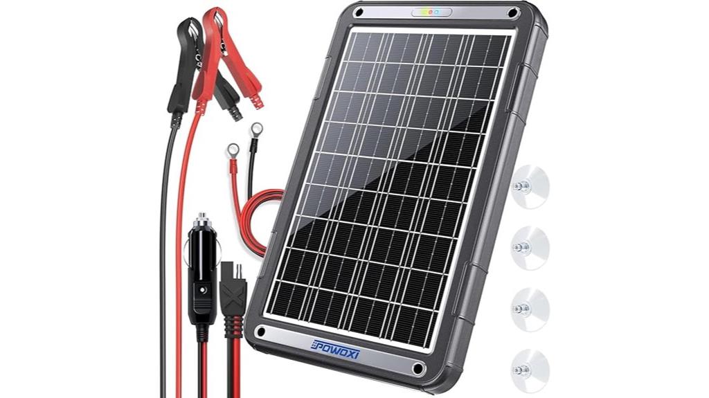 12v solar battery charger