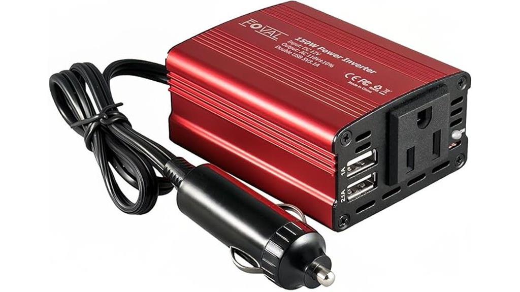 150w dual usb inverter