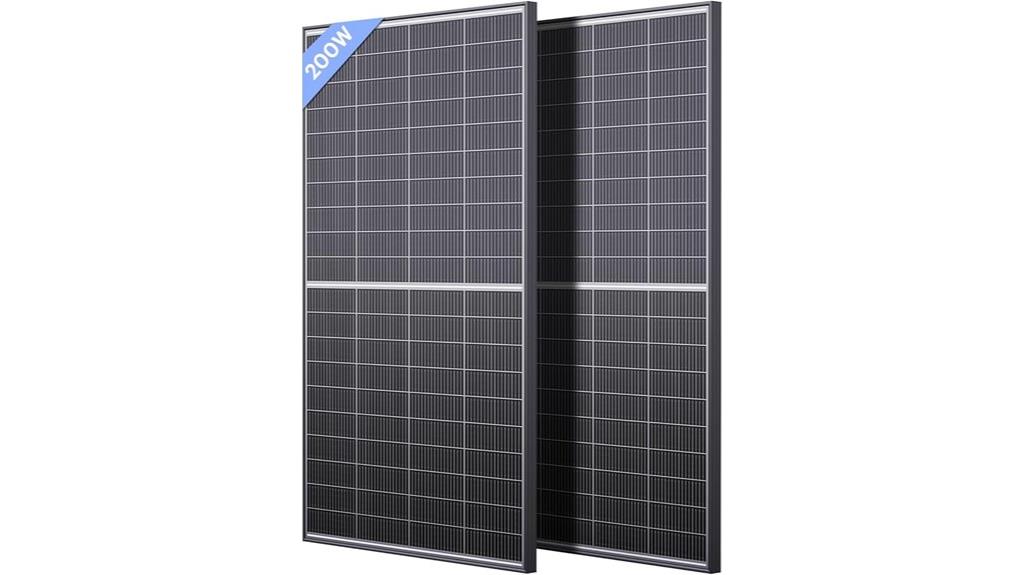 16bb 400w bifacial panels