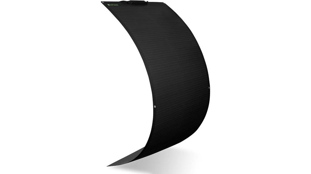 180w semi flexible solar panel