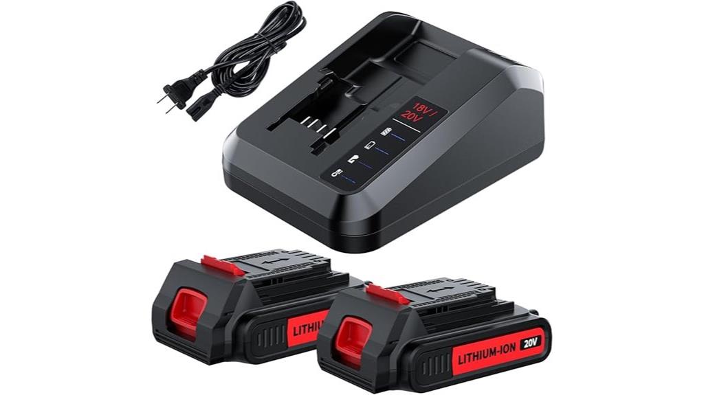 20v battery and charger pack