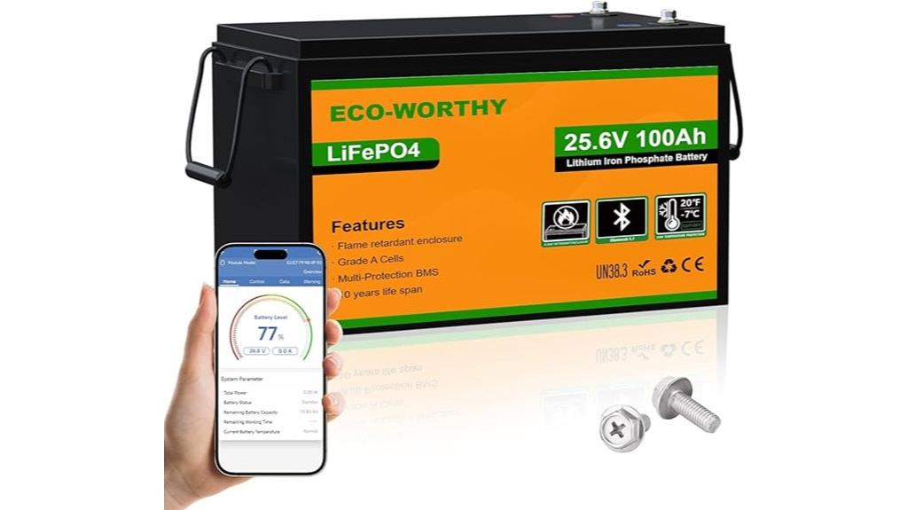 24v 100ah lifepo4 battery