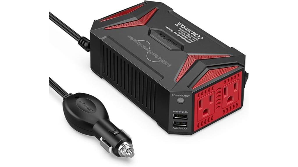 300w car inverter usb