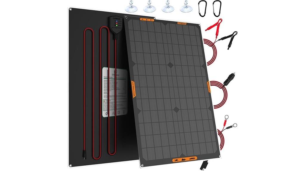 30w 12v solar charger