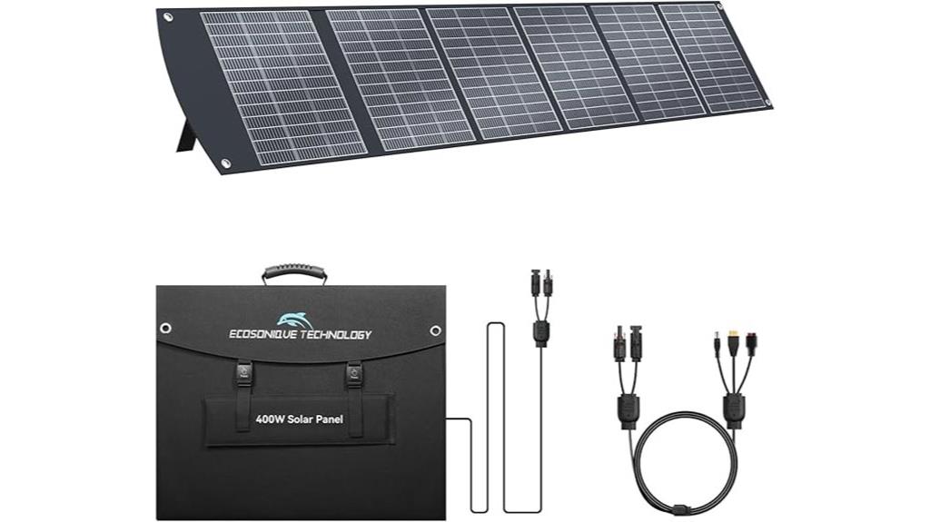 400w portable solar panel