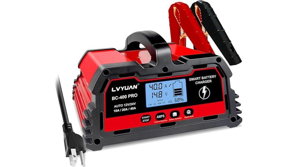 40 amp smart charger