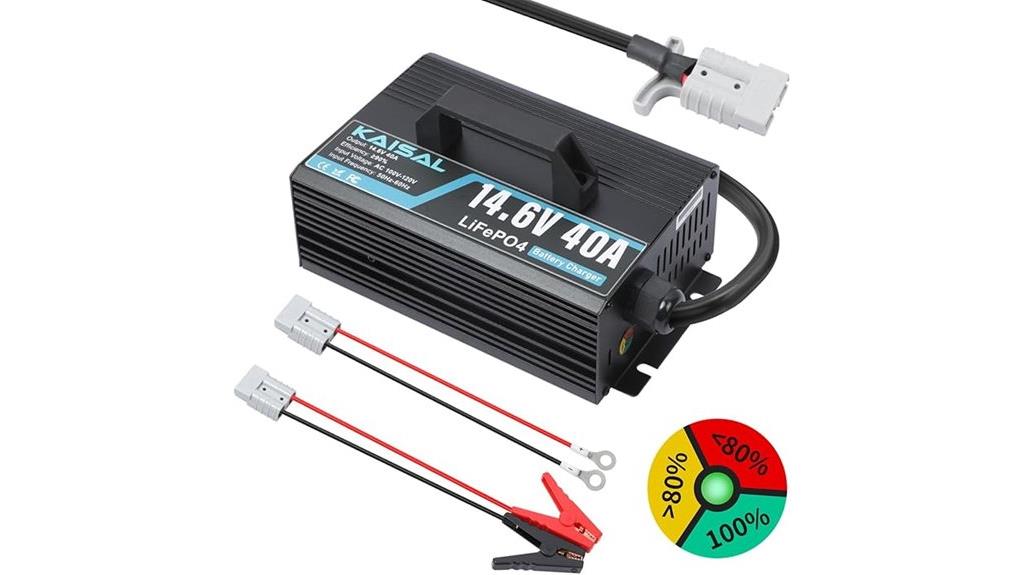 40a 12v lifepo4 charger