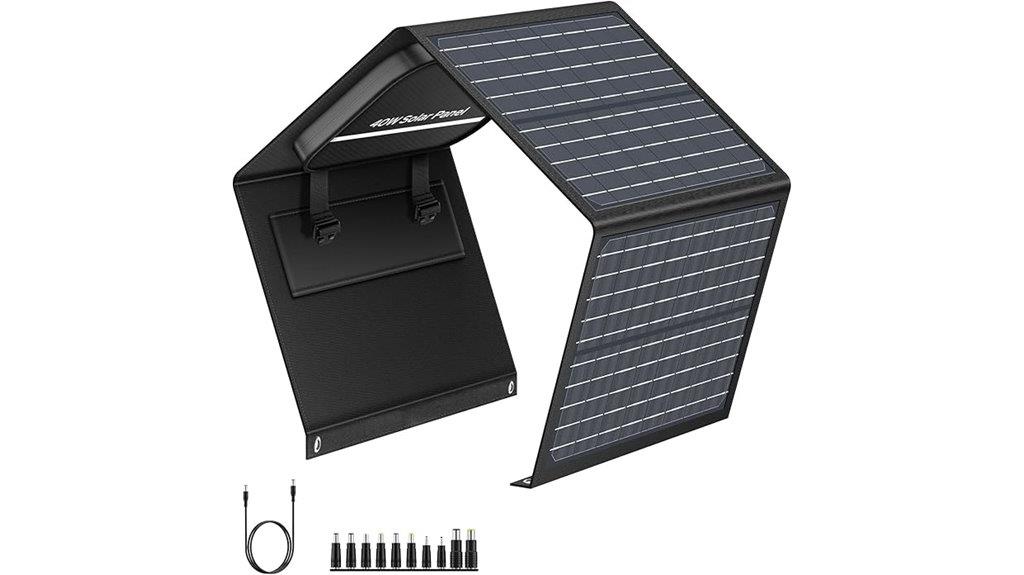 40w foldable solar charger
