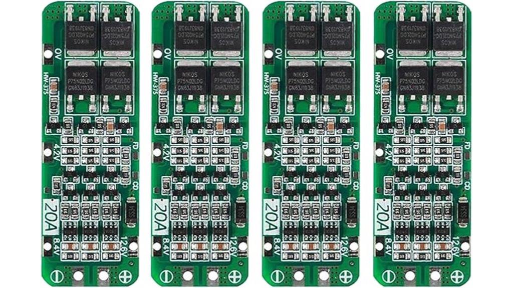 4 piece lithium battery protector