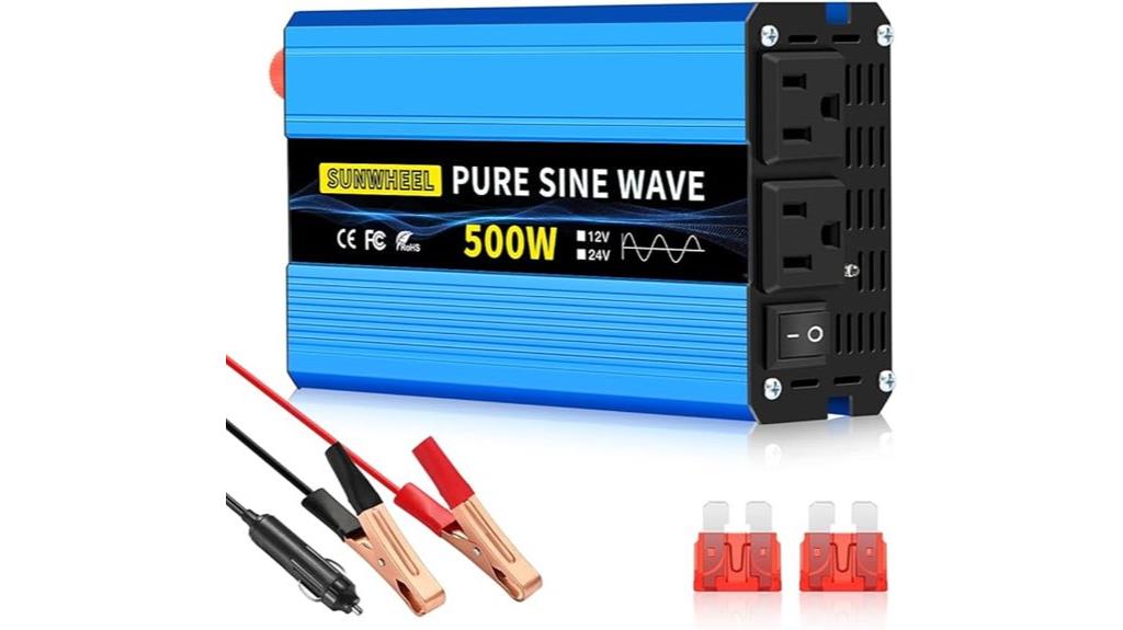 500w pure sine inverter