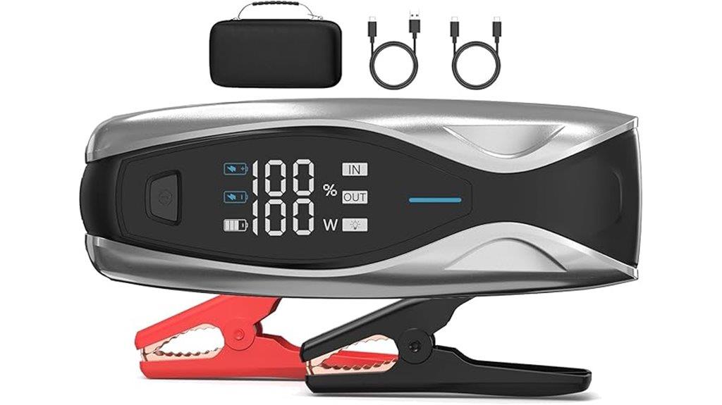 6000a jump starter with pd