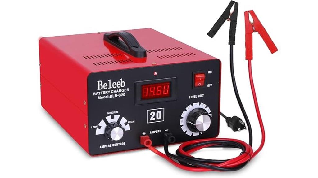 adjustable battery charger