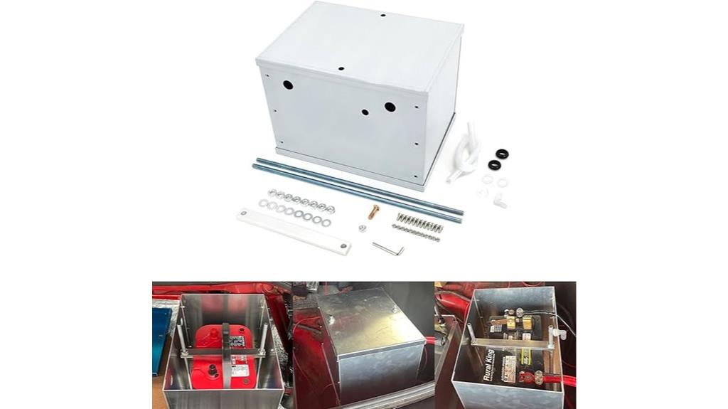 aluminum battery box relocation