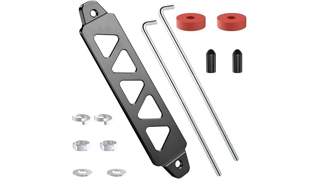 aluminum car battery mount