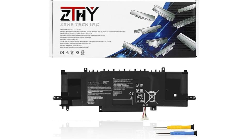 asus zenbook battery replacement