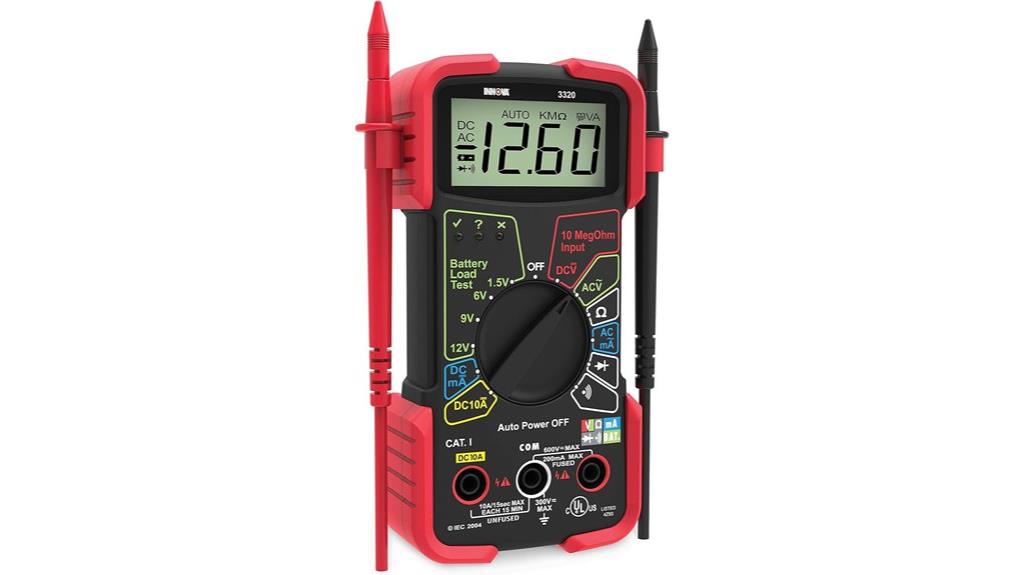 auto ranging digital multimeter