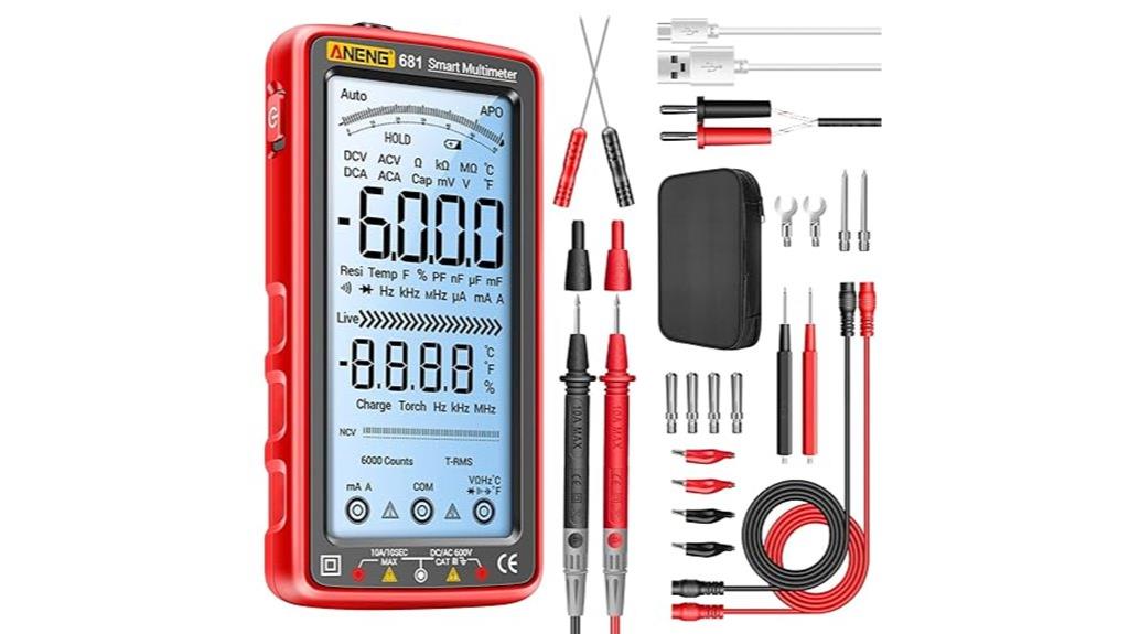auto ranging digital multimeter