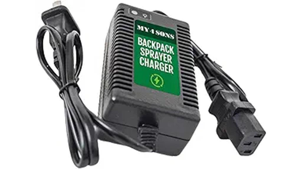 battery charger for sprayer