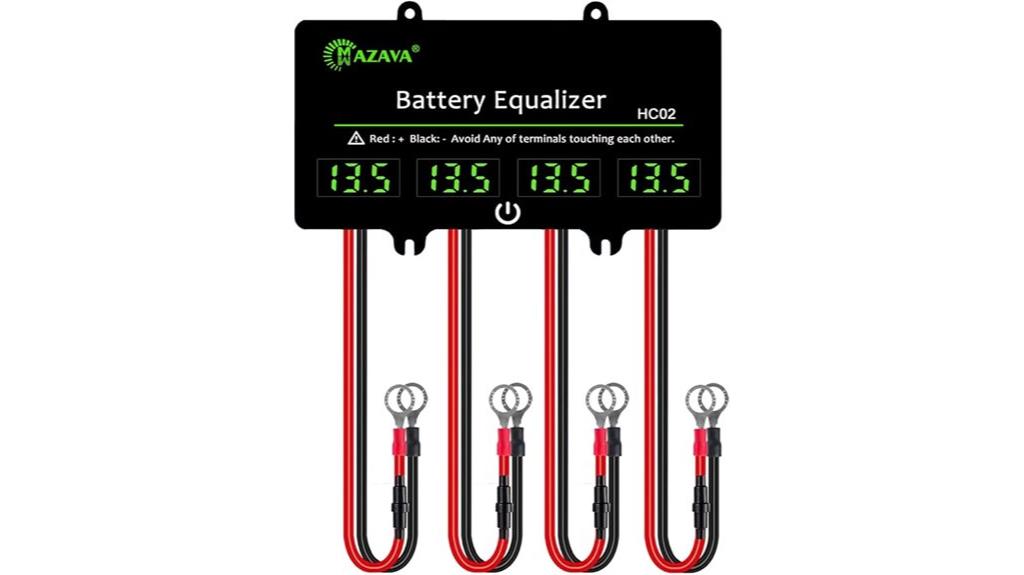 battery equalizer for multiple voltages