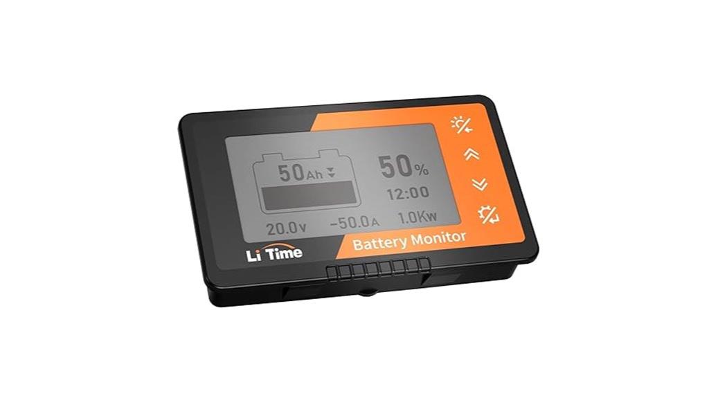 battery monitor with shunt