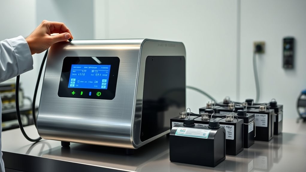 battery regeneration machine selection