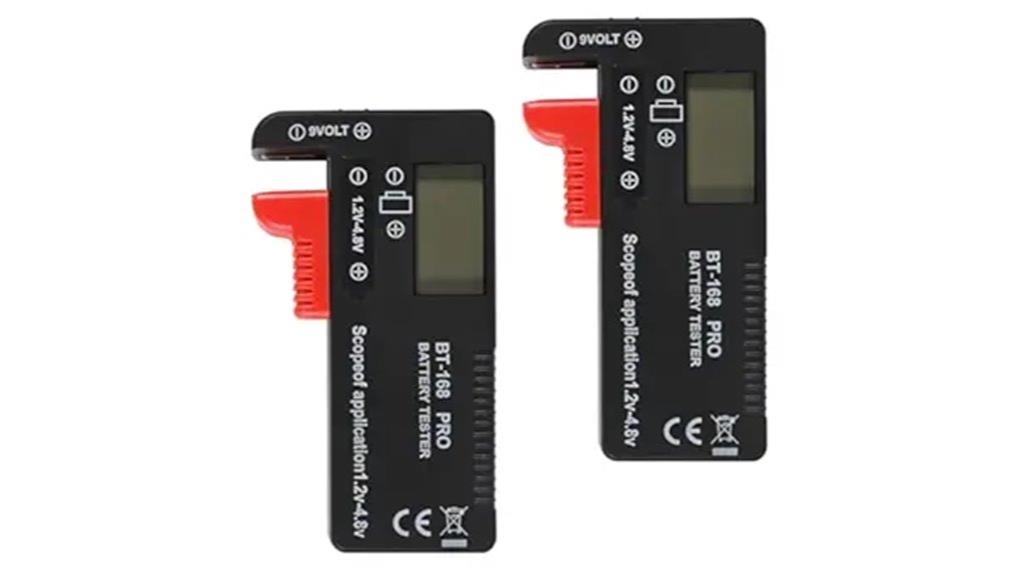 battery tester pack of two