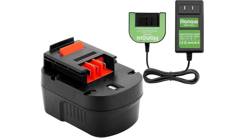 black and decker battery kit