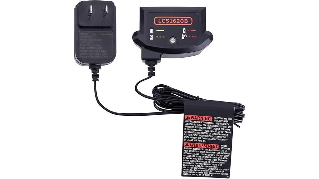 black and decker charger