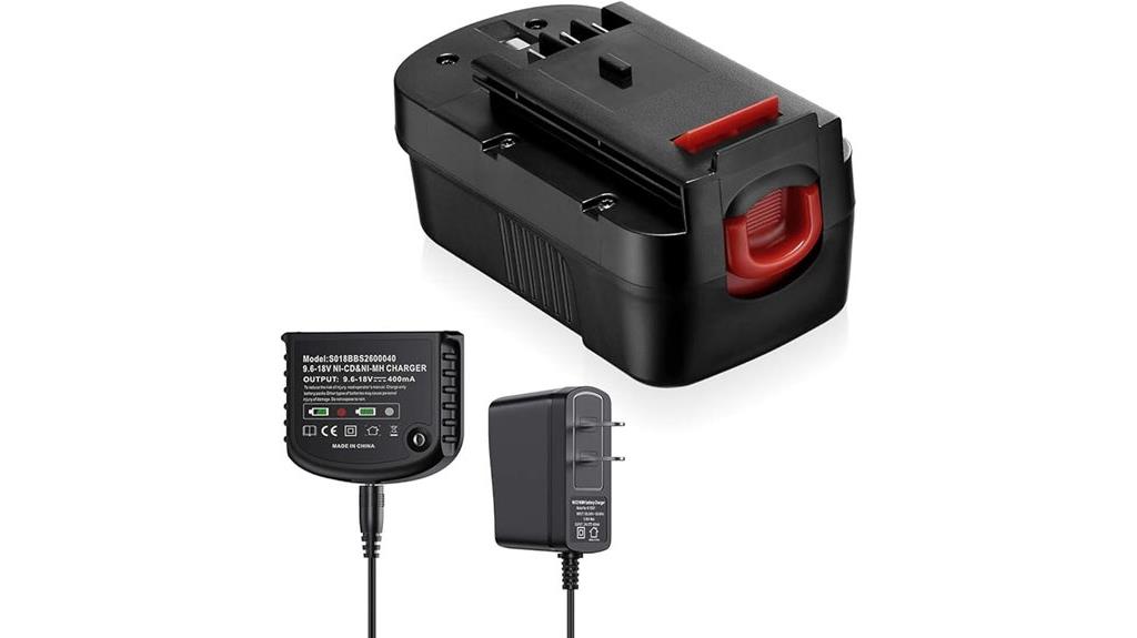 black decker 18v battery charger