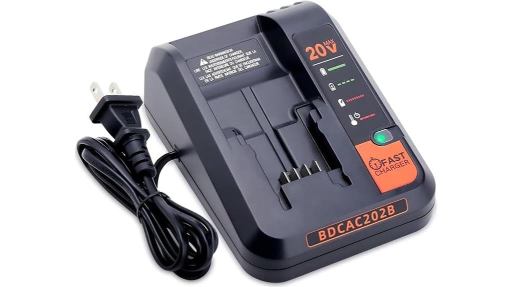 black decker 20v charger